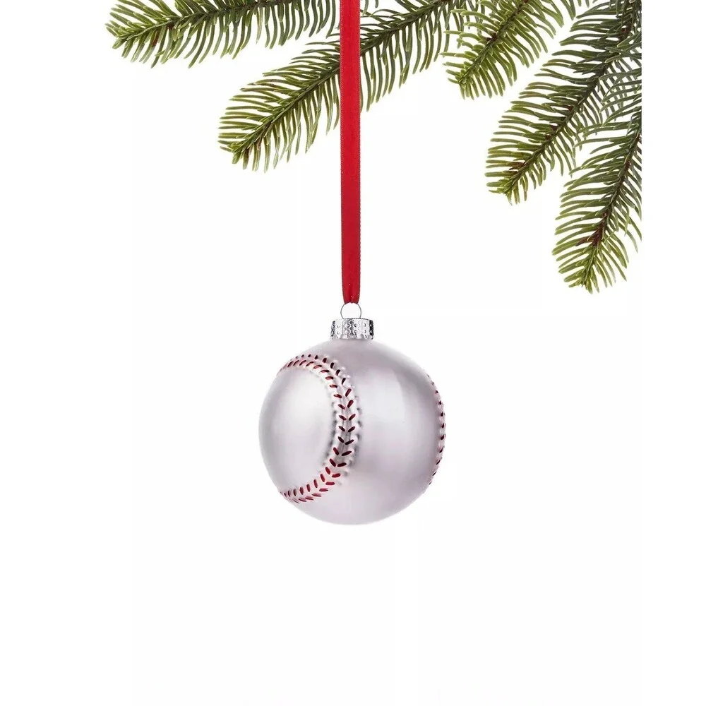 HOLIDAY LANE Sports & Hobbies Baseball Ball Ornament,